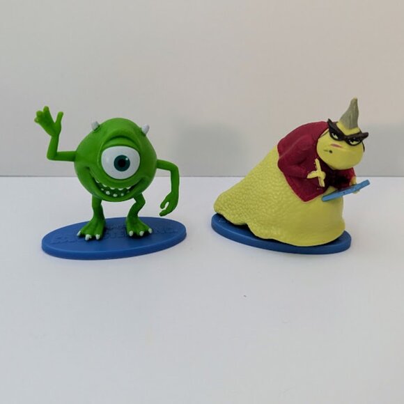 Disney Pixar Monsters Inc Collector Mini Figures Bundle Lot of 4 Sully Mike Roz - Picture 3 of 4